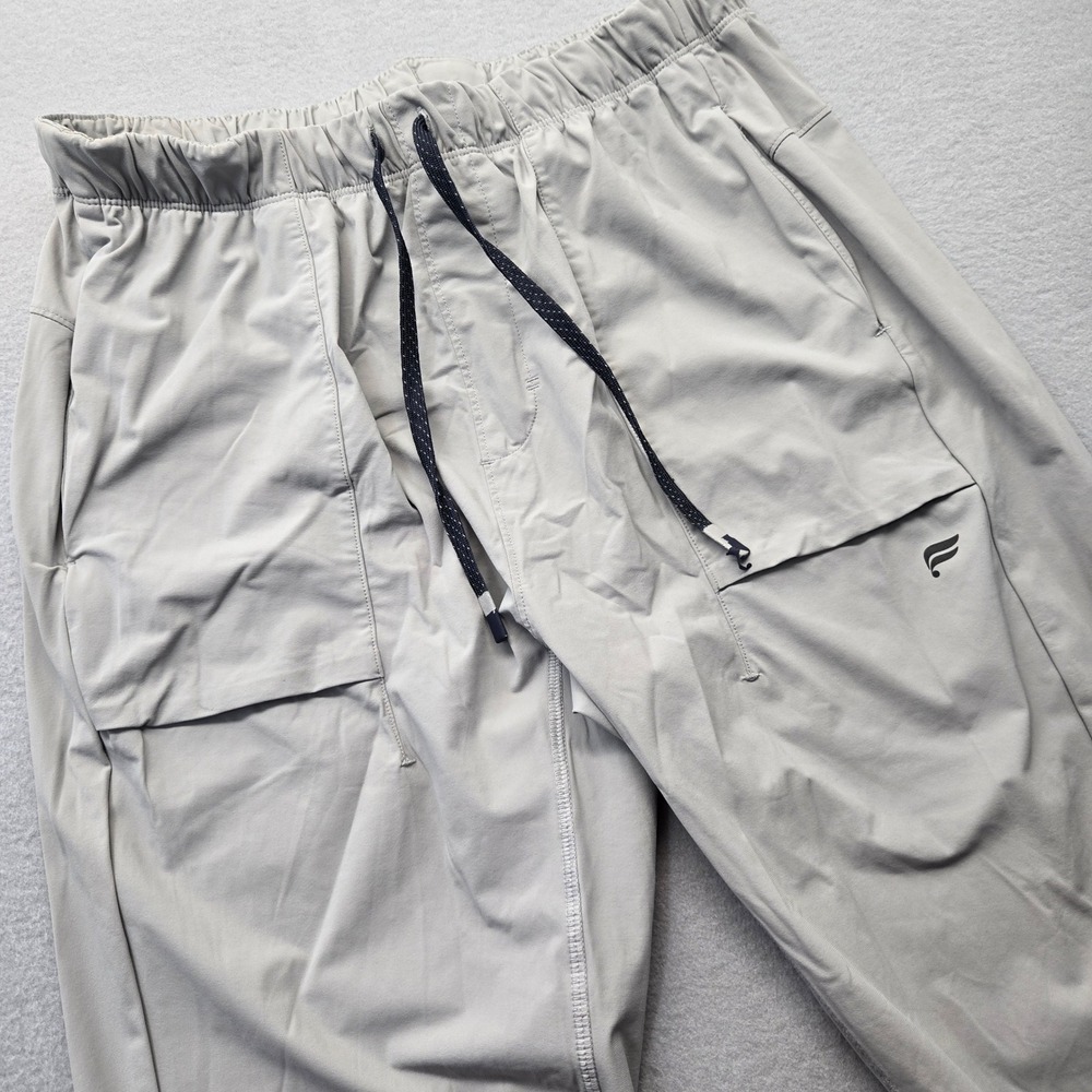 Fabletics Mens‎ The One Jogger Pants Light Gray Athletic Training Size Medium